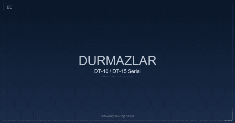 Durmazlar DT-10 ve DT-15 abkant pres büküm hazırlığı