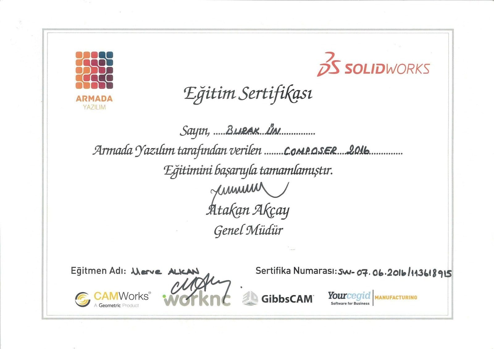 SolidWorks Composer Schulung — Armada Yazılım
