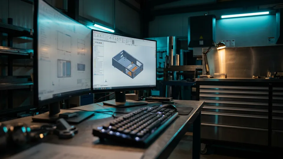 SolidWorks ile sac metal tasarımı
