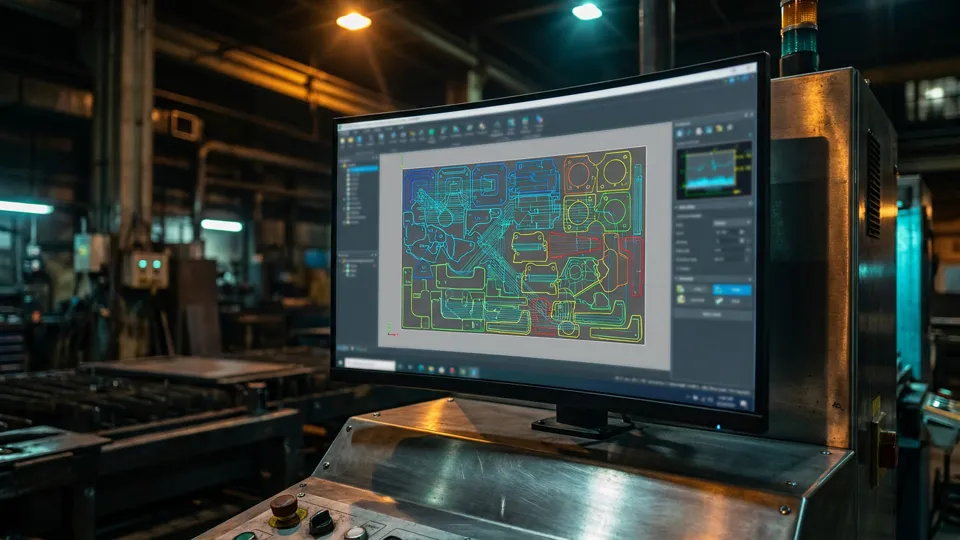 Metalix cncKad ile CAM nesting ve lazer/punch programlama