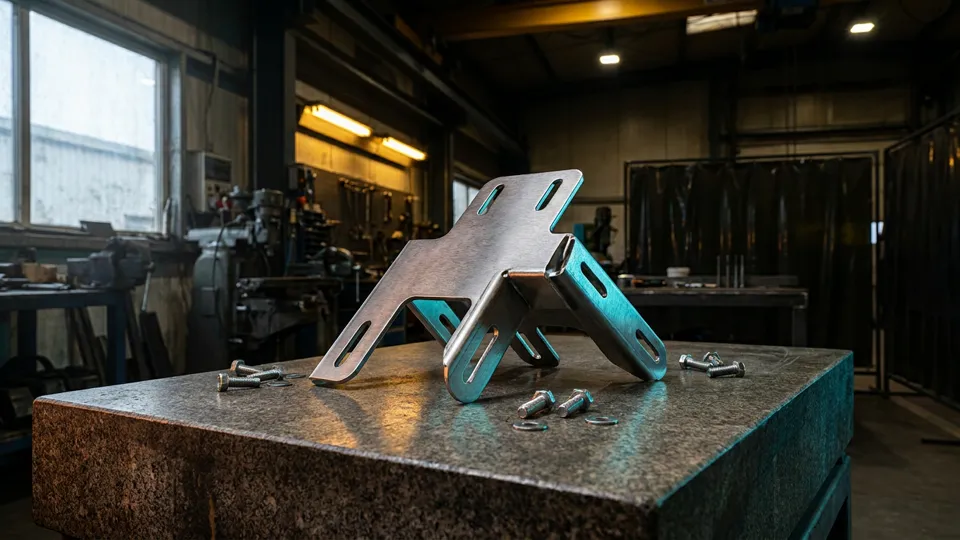 Hassas sac metal bağlantı parçası (bracket)